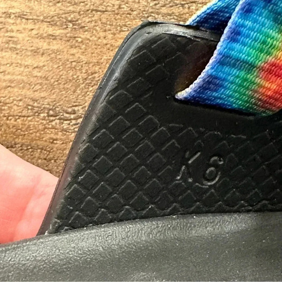 Chaco size 6 Rainbow Z Strap Chillos Slide Sandals Adjustable Slides Pool - Picture 6 of 6